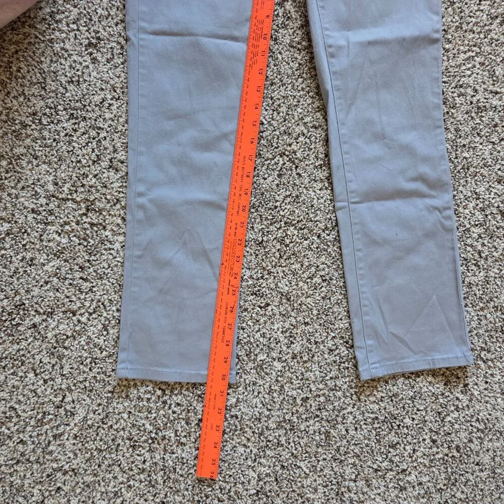 RSQ Slim Straight Chino Pants Mens Size: 29x32 Gray Casual Skate Streetwear NWT‎